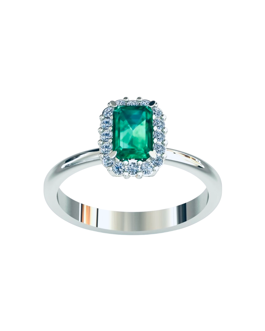 ALTINPEK GÜLCİHAN ZÜMRÜT PIRLANTA YÜZÜK