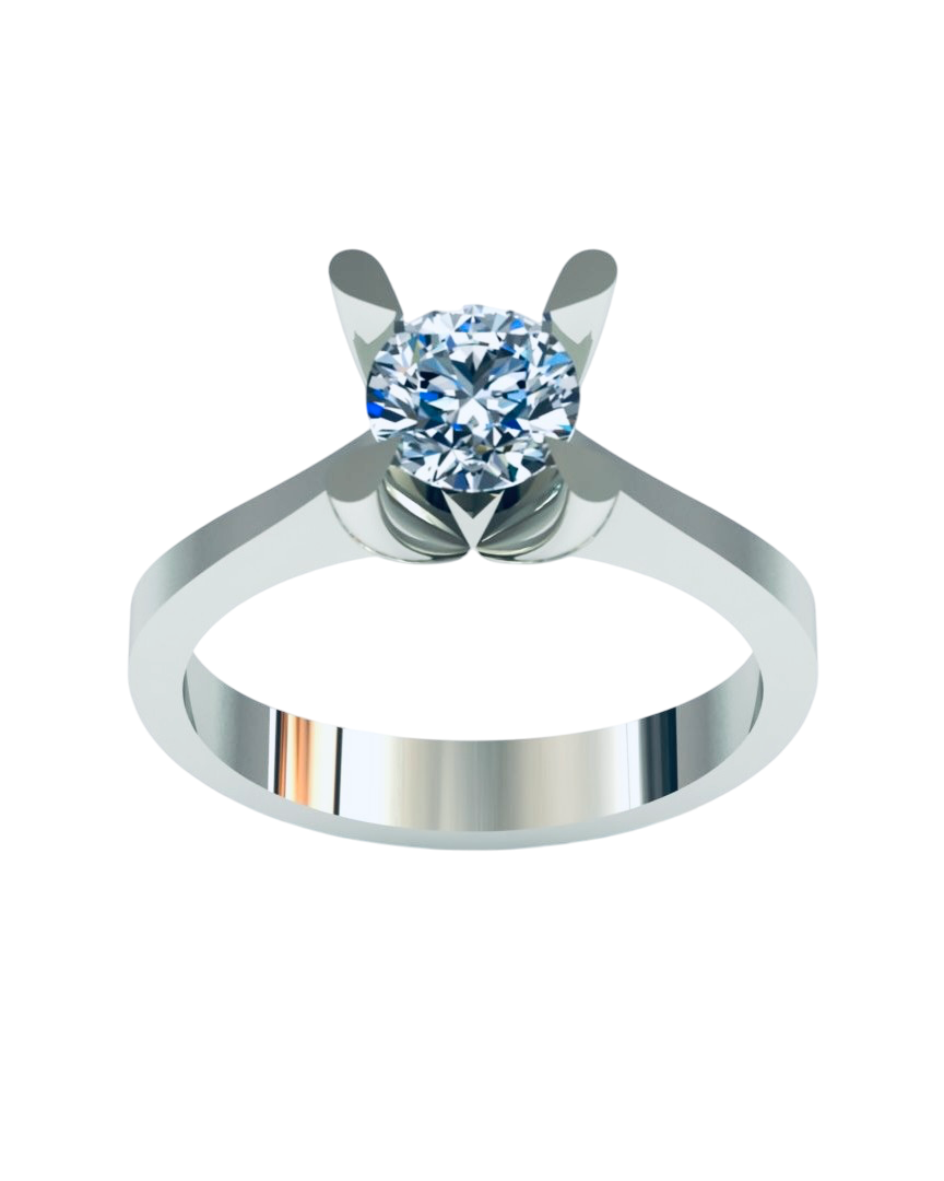 0.70 KARAT ALTINPEK TEKTAŞ YÜZÜK